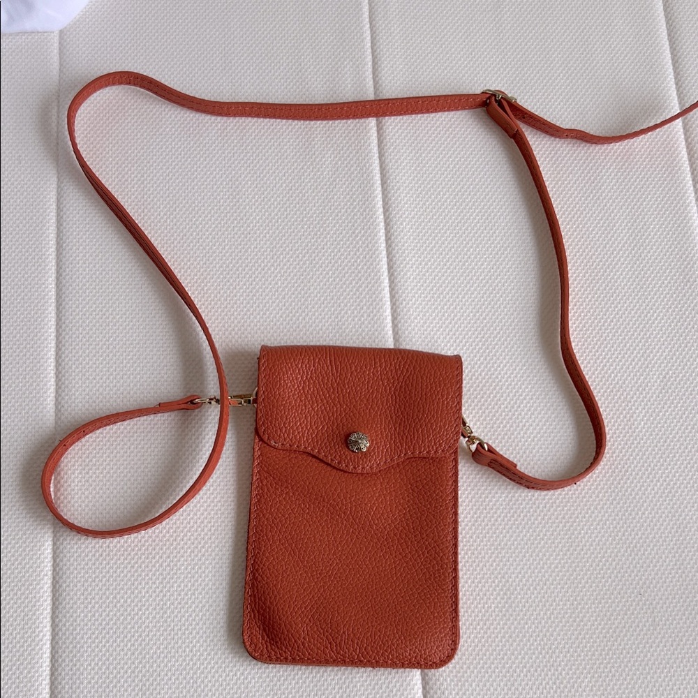 Isadora Leather Crossbody Purse